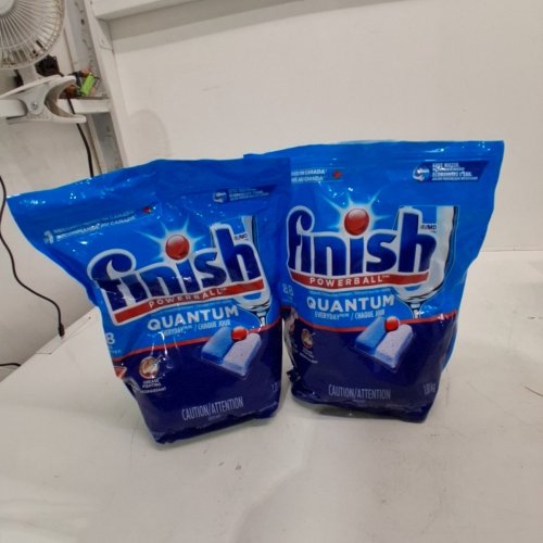 ~139PK FINISH POWERBALL QUANTUM EVERYDAY DISHWASHER DETERGENT TABS (MODEL: 3887777) image 2
