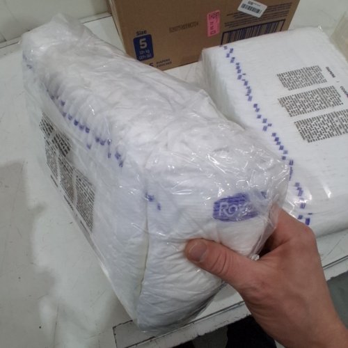 124PK ROYALE PREMIUM DISPOSABLE DIAPERS - SIZE 5 - WHITE image 3