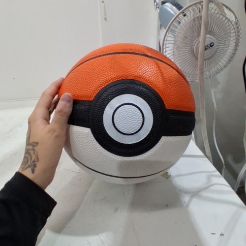 SALYWEE POKEMON PREMIUM PU BASKETBALL- 29.5" - WHITE/BLACK/ORANGE image 2