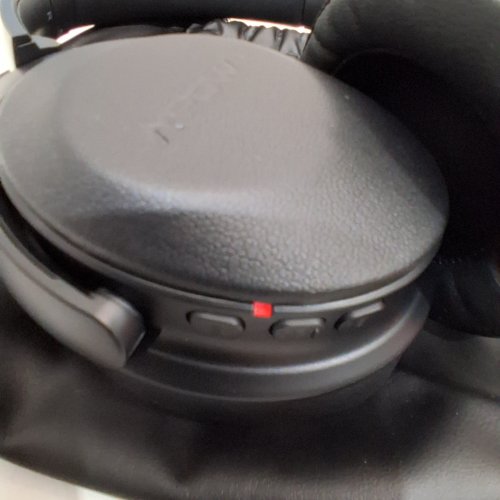 MPOW H17 ANC BLUETOOTH SOFT OVER THE EAR HEADPHONES WITH 3.5MM JACK - 45HR PLAYTIME (MODEL: BH381C) image 2