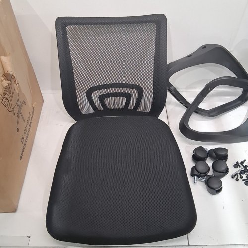 PAYLESSHERE MESH BACK OFFICE CHAIR - BLACK (MODEL: VN-H03-BLACK) image 5