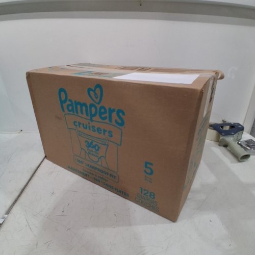 128PK PAMPERS CRUISERS 360 BABY DIAPERS - SIZE 5 image 2