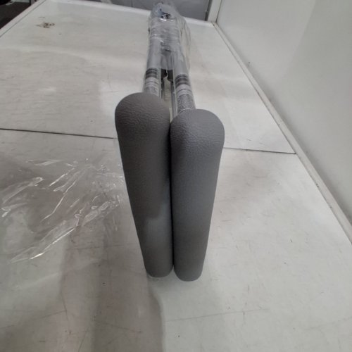 2PK MEDLINE GUARDIAN STANDARD ALUMINUM ADJUSTABLE CRUTCHES - 5.2FT TO 5.10FT - ALUMINUM (MODEL: MDSV80535) image 4