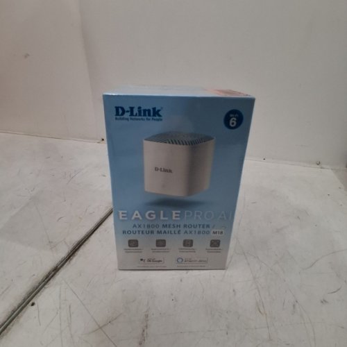 D-LINK EAGLE PRO AI AX1800 WIFI 6 MESH ROUTER - WHITE (MODEL: M18) image 2