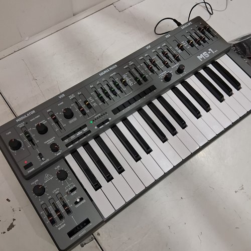BEHRINGER MK II 32-KEY MONOPHONIC ANALOG SYNTHESIZER - GREY (MODEL:MS-1) image 4