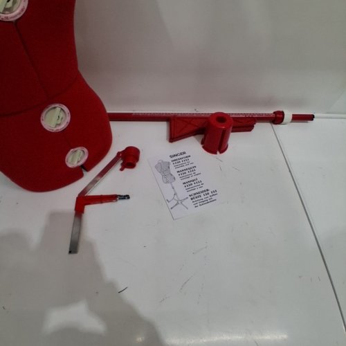 SINGER ADJUSTABLE DRESS FORM MANNEQUIN - S/M - RED image 3