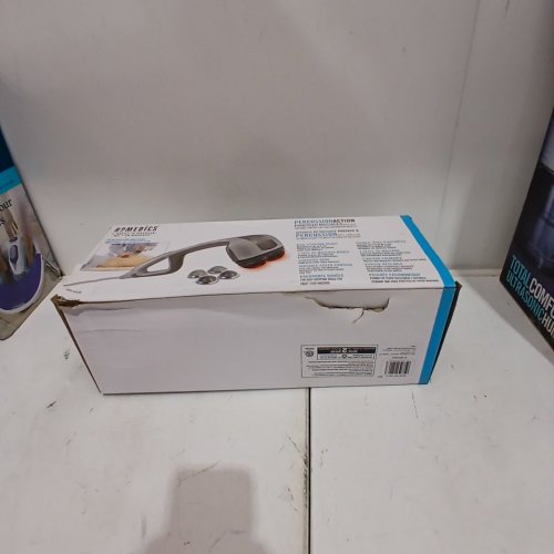 HOMEDICS PERCUSSION ACTION HANDHELD DUAL-HEAD MASSAGER WITH HEAT, 2 PAIRS OF NODES & 4 SETTINGS (MODEL: HHP-350-CA) image 2