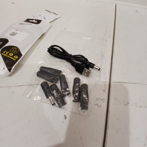 7PC POWER CORD REPLACEMENT SET - 5 V - BLACK image 3