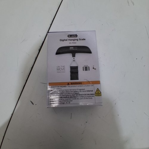 DR.METER DIGITAL HANGING LUGGAGE SCALE (MODEL: ES-PS02) image 4