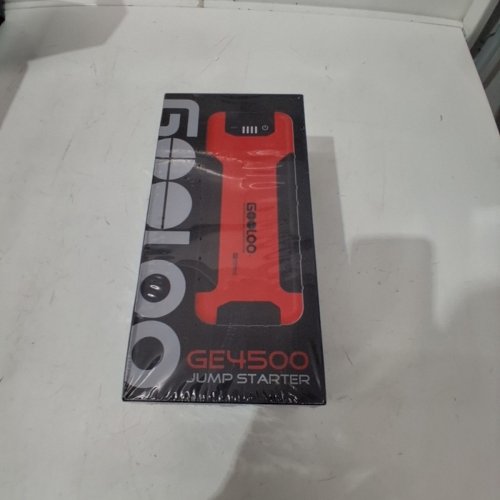 GOOLOO GE4500 PORTABLE CAR BATTERY JUMP STARTER WITH QUICK CHARGE - 4500A - 12V - RED/BLACK - (MODEL: EPOWER-163) image 2