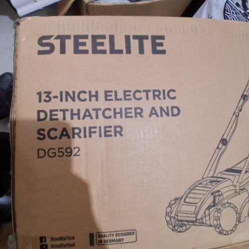 STEELITE ELECTRIC DETHATCHER AND SCARIFIER - 13-INCH, 120V, 12A (MODEL: DG592) image 2