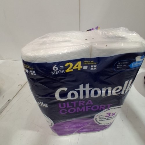 6PK COTTONELLE ULTRA SOFT TOILET PAPER - 6 MEGA ROLLS / 24 REGULAR ROLLS image 4