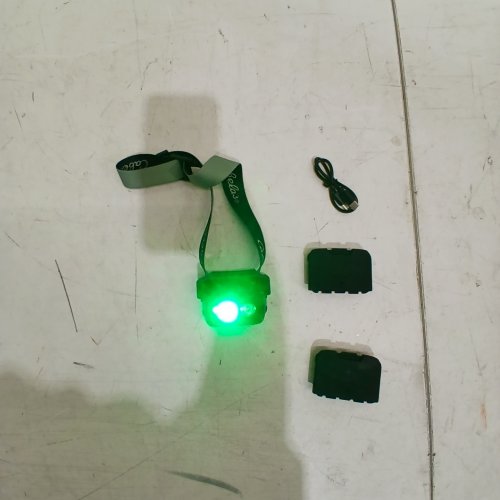 RGB RECHARGEABLE HEADLAMP - 350LM - BLACK (MODEL: CABR350) image 5