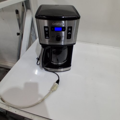 CUISINART 14 CUP PROGRAMMABLE COFFEE MAKER - 14 CUP WITH GLASS CARAFE - BLACK/SILVER (MODEL: CBC-6800PCC) image 2