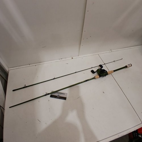 PFLUEGER BAITCAST ROD - MEDIUM HEAVY - 7FT - GREEN (MODEL: MONC702-6) image 2