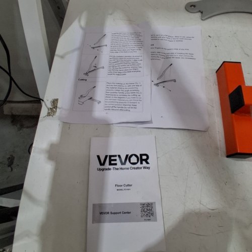 VEVOR VINYL CUTTER WITH CUTTING ANGLE GUIDE AND HONING STONE - 12" (MODEL: FC1001) image 4