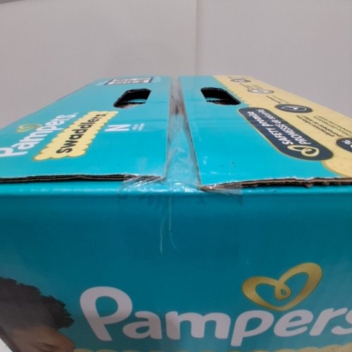 136PK PAMPERS SWADDLERS DIAPERS - NEWBORN SIZE image 3
