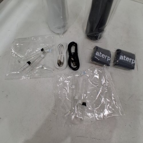 2PK WATERPIK CORDLESS ENHANCE WATER FLOSSER COMBO PACK - BLACK/WHITE (MODEL: 3703338) image 3