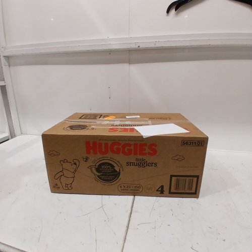 150PK HUGGIES DISNEY BABY LITTLE SNUGGLERS DISPOSABLE DIAPERS - SIZE 4 - WINNIE THE POOH (MODEL: 56311) image 2