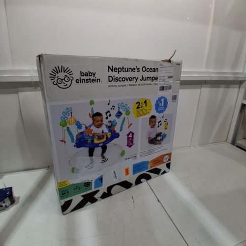 BABY EINSTEIN NEPTUNE'S OCEAN DISCOVERY JUMPER - ADJUSTABLE HEIGHT - MULTICOLOR (MODEL: 10455-ES) image 2
