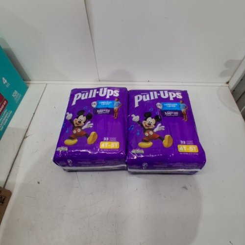 66PK HUGGIES PULL-UPS DISPOSABLE TRAINING PANTS - SIZE 4T-5T - DISNEY MICKEY MOUSE image 2