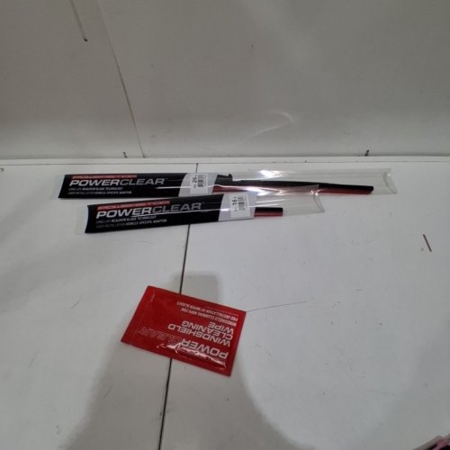 2PC POWERCLEAR BY POWERSTOP WINDSHIELD WIPER BLADE KIT - 16"/26" - BLACK image 2