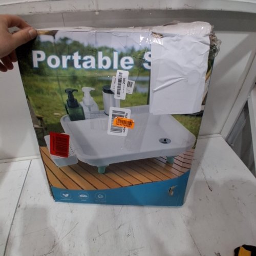 PORTABLE HAND WASH SINK - WHITE image 5