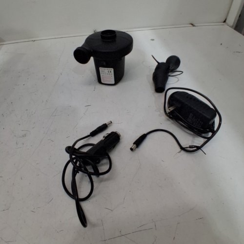 2-WAY ELECTRIC AIR PUMP - BLACK (MODEL: XG-668A) image 2