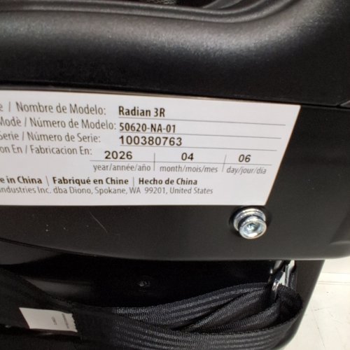 DIONO RADIAN 3R 3-IN-1 CONVERTIBLE CAR SEAT - BLACK image 2