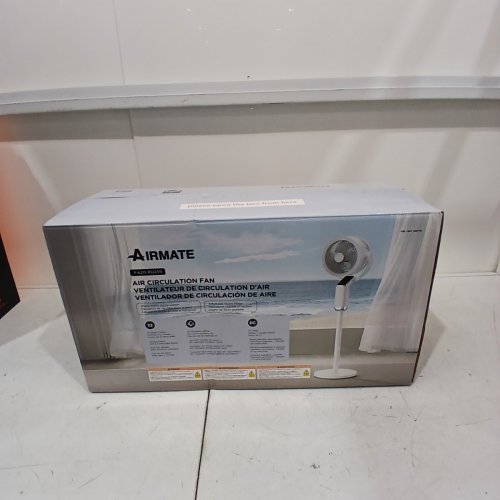AIRMATE 2-IN-1 TABLE & STAND AIR CIRCULATION FAN WITH REMOTE - 32 ADJUSTABLE WIND SPEEDS - WHITE (MODEL: FA20-RD239) image 2