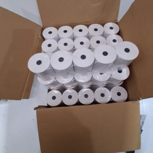 50PK PHENOL FREE THERMAL PAPER RECEIPT ROLLS - 3 1/8" X 230FT - WHITE image 2