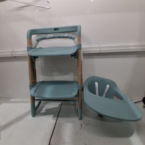 EVENFLO RIGHT SEAT MULTISTAGE HIGHCHAIR - 100LBS MAX - SAGE GREEN (MODEL: HC100122529) image 2