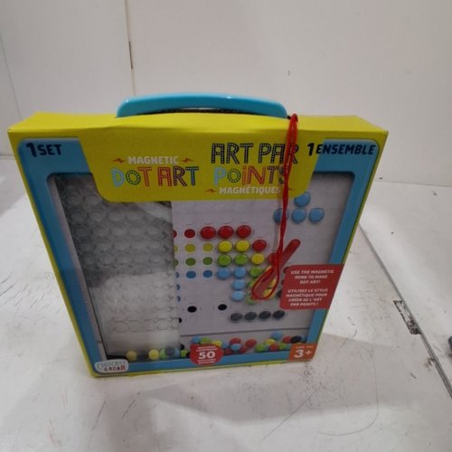 KIDS CHUCKLE & ROAR MESS FREE MAGNETIC DOT ART DESIGNER - FOR ON THE GO INDEPENDENT CREATIVITY (MODEL:62304) image 5