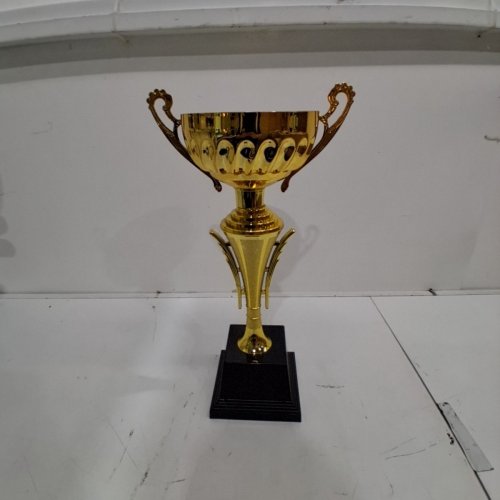 WINNER AWARD TROPHY CUP - 17" - GOLD /BLACK image 2