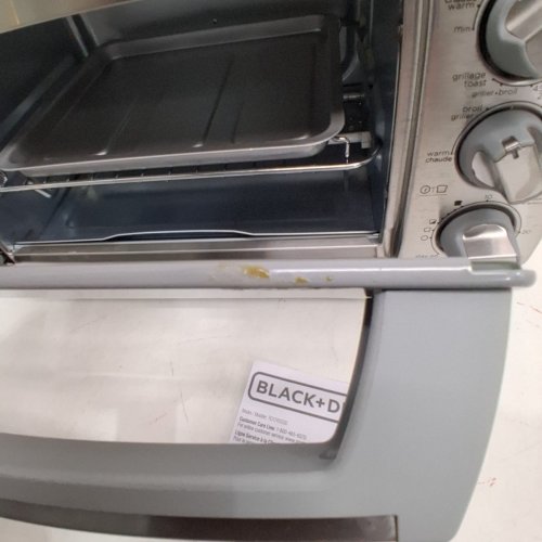 BLACK & DECKER 4-SLICE TOASTER OVEN WITH NATURAL CONVECTION AND 4 COOKING FUNCTIONS - STAINLESS STEEL - (MODEL: TO1745SSD) image 5