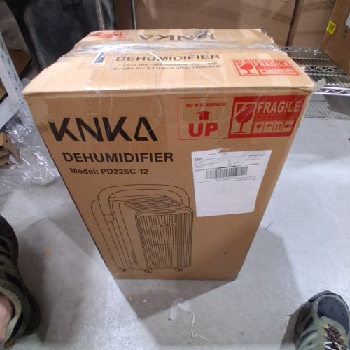 KNKA DEHUMIDIFIER WITH DRAIN HOSE - 2500SQFT - 230W - 120V - WHITE (MODEL: PD22SC-12) image 6