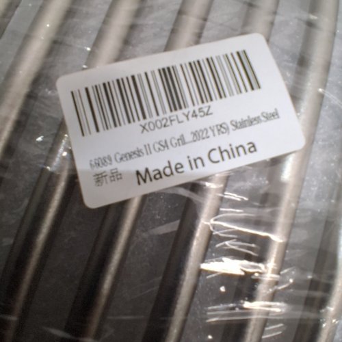 REPLACEMENT GRILL GRATES FOR WEBER GS4 GENESIS II GRILLS - STAINLESS STEEL (MODEL: 66089) image 3