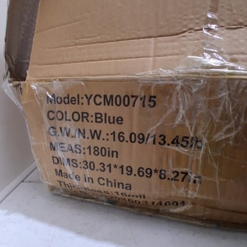 ABOVE GROUND SOLAR POOL COVER - 15' - BLUE - (MODEL:YCM00715) image 3