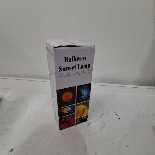 BALKWAN COLORFUL SUNSET LAMP - BLACK (MODEL:RLD001) image 4