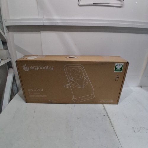 ERGOBABY EVOLVE 3-IN-1 ADJUSTABLE BOUNCER SEAT/CHAIR FOR NEWBORNS TO TODDLERS - 20LBS CAPACITY - LIGHT GREY (MODEL: EVLBNCLTGRYNA) image 5