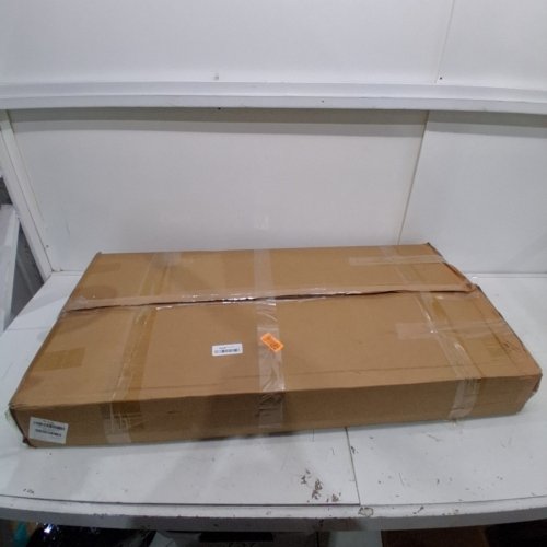 GARVEE LOW FOLDING LAPTOP COFFEE TABLE - 39.3" X 19.7" X 17.3" - BROWN image 4