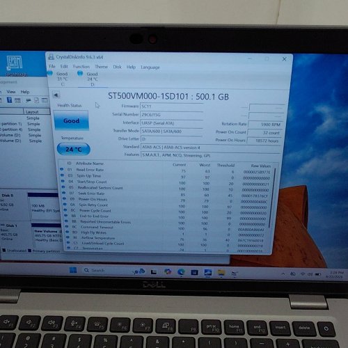 SEAGATE 3.5" HARD DRIVE - 500GB (MODEL: ST500VM000-1SD101) image 2