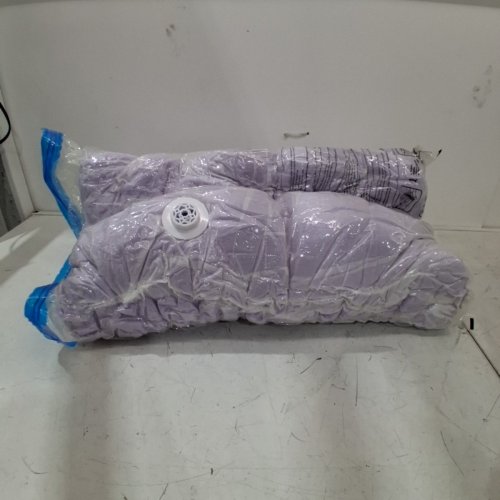 LUCID 5 ZONE LAVENDER MEMORY FOAM MATTRESS TOPPER - 2" - FULL - LAVENDER PURPLE image 2