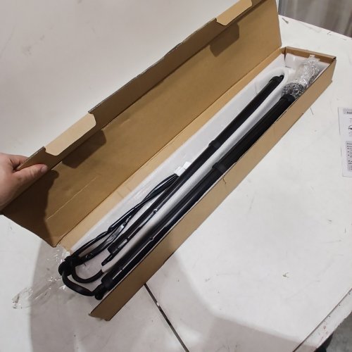 2PC LIFTGATE ACTUATOR ELECTRIC REAR HATCH LIFT STRUTS TRUNK TAILGATE POWER SHOCK SUPPORT REPLACEMENT - UNKNOWN COMPATIBILITY - BLACK image 2