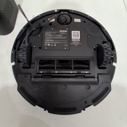 MONSGA 2-IN-1 SELF-EMPTYING VACUUM CLEANER/MOP SYSTEM WITH APP CONTROLS - BLACK (MODEL: MS1 MAX) image 7