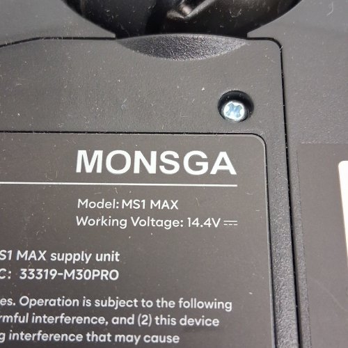 MONSGA 2-IN-1 SELF-EMPTYING VACUUM CLEANER/MOP SYSTEM WITH APP CONTROLS - BLACK (MODEL: MS1 MAX) image 8