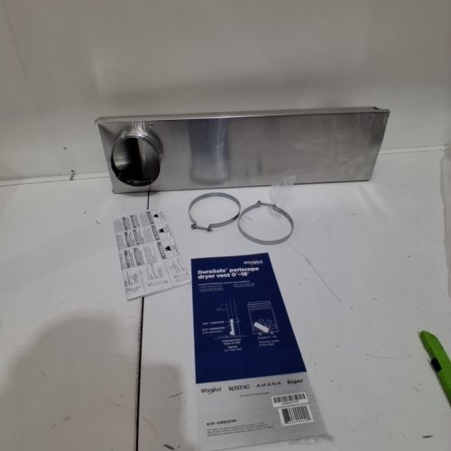 WHIRLPOOL DURASAFE PERISCOPE DRYER VENT - 0"-18" - GREY (MODEL: 4396037RP) image 2