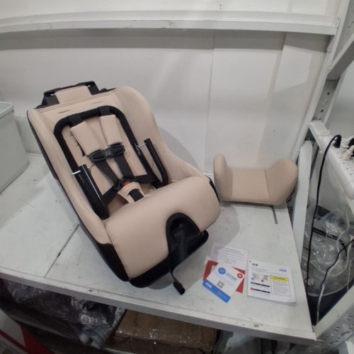 CLEK FLLO COMPACT CONVERTIBLE CAR SEAT - 17" X 26" X 24" - BEIGE (MODEL: FL19C1) image 4
