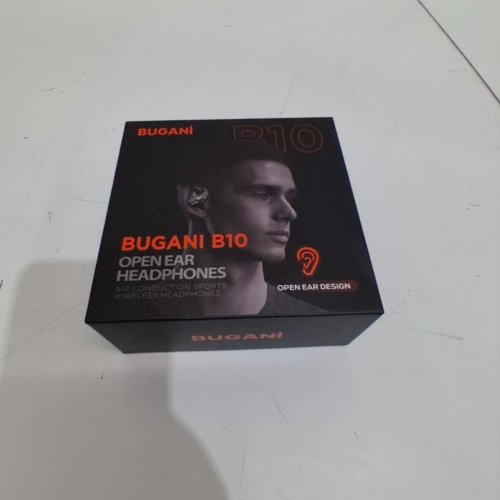 BUGANI B10 OPEN EAR HEADPHONES - BLUETOOTH 5.2 WIRELESS WATERPROOF - BLACK (MODEL: BUGANI B10) image 7