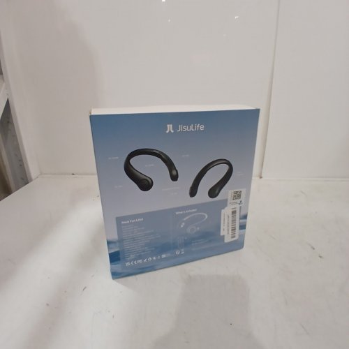 JISULIFE PORTABLE BLADELESS NECK FAN - BLACK image 3